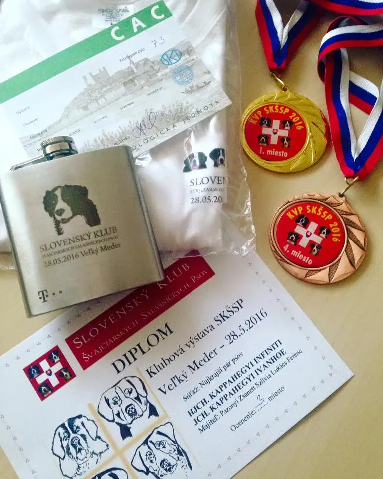 Szlovák bernis klubkiállítás